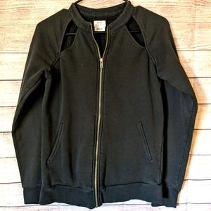 RVCAblack open Active wear jacket